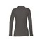 Рубашка поло женская с длинным рукавом TH Clothes Bern Women 210, темно-серая  фото