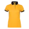 Оптом Рубашка поло женская с контрастными деталями Stan 04CW, желтая / черная для нанесения логотипа или надписи Рубашка поло женская с контрастными деталями Stan 04CW, желтая / черная фото