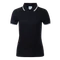 Оптом Рубашка поло женская Stan 04BK, черная для нанесения логотипа или надписи Рубашка поло женская Stan 04BK, черная фото