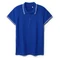 Футболка поло женская Unit Virma Stripes Lady, ярко-синяя фото