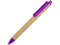 Ручка картонная шариковая Эко 2.0, фиолетовая фото