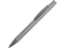 Ручка шариковая металлическая с зеркальной гравировкой Tender, soft touch, серая фото