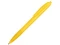 Ручка пластиковая шариковая Diamond, жёлтая фото