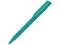 Ручка пластиковая шариковая Happy, бирюзовая фото