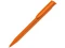 Ручка пластиковая шариковая Happy, оранжевая фото