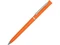 Ручка пластиковая шариковая Navi soft-touch, оранжевая фото