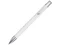 Ручка шариковая из переработанного алюминий Moneta, белая фото