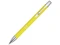 Ручка шариковая из переработанного алюминий Moneta, желтая фото