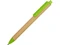 Ручка шариковая картонная Эко 2.0, салатовая фото