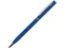 Ручка шариковая металлическая «Атриум», soft-touch, синяя фото