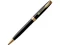 Ручка шариковая металлическая Parker Sonnet Core Black Lacquer GT, чёрная / золотая фото