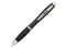 Ручка шариковая пластиковая Nash, черные чернила, черная фото