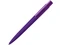 Ручка шариковая пластиковая Uma Recycled Pet Pen Pro K Transparent Gum, soft-touch, фиолетовая фото