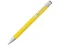 Ручка шариковая металлическая Color It C1, soft-touch, желтая фото