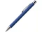 Ручка шариковая металлическая Dover, soft-touch, синяя фото