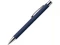 Ручка шариковая металлическая Dover, soft-touch, темно-синяя фото