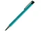 Ручка шариковая металлическая Family Melan, soft touch, бирюзовая фото