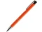 Ручка шариковая металлическая Family Melan, soft touch, оранжевая фото