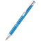 Ручка шариковая металлическая Holly, голубая фото