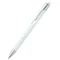 Ручка шариковая металлическая Ingrid, soft touch, белая фото