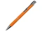 Ручка шариковая металлическая Legend Gum, soft touch, оранжевая фото