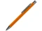 Ручка шариковая металлическая Marsel Soft Touch, оранжевая фото