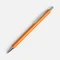 Ручка шариковая металлическая Mastermind, оранжевая фото