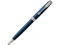 Ручка шариковая металлическая Parker Sonnet Core Subtle Blue CT, синяя / серебряная фото
