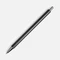 Ручка шариковая металлическая Slim Beam, черная фото