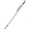 Ручка шариковая металлическая Tamara, белая фото