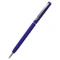 Ручка шариковая металлическая Tinny Soft, soft-touch, темно-синяя фото