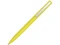 Ручка шариковая металлическая Uma Bright F Gum, soft-touch, желтая фото