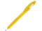 Ручка шариковая пластиковая Астра, желтая фото