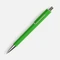 Ручка шариковая пластиковая Dominanta Color, зеленая фото