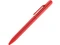 Ручка шариковая пластиковая Family Sofia, soft touch, красная фото