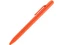 Ручка шариковая пластиковая Family Sofia, soft touch, оранжевая фото