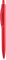 Ручка шариковая пластиковая Igla Color, красная Ручка шариковая пластиковая Igla Color, красная фото