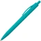 Ручка шариковая пластиковая Igla Soft, soft touch, бирюзовая фото