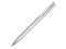 Оптом Ручка шариковая пластиковая Leon, серебристая для нанесения логотипа или надписи Ручка шариковая пластиковая Leon, серебристая фото