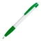 Ручка шариковая пластиковая NeoPen N9, белая / зеленая фото