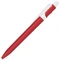 Ручка шариковая пластиковая Ravena Color, красная / белая фото