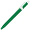 Ручка шариковая пластиковая Ravena Color, зеленая / белая фото