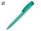 Ручка шариковая пластиковая с чипом передачи информации NFC Uma Trinity K Transparent Gum, soft touch, бирюзовая фото