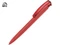 Ручка шариковая пластиковая с чипом передачи информации NFC Uma Trinity K Transparent Gum, soft touch, красная фото