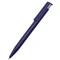 Ручка шариковая пластиковая Seta, темно-синяя фото