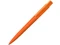Ручка шариковая пластиковая Uma Recycled Pet Pen Pro K Transparent Gum, soft-touch, оранжевая фото