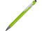Ручка-стилус металлическая шариковая Sway soft-touch, зелёная фото