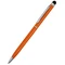 Ручка-стилус металлическая Dallas Touch, оранжевая фото