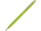 Ручка-стилус металлическая Jucy Soft, soft touch, салатовая фото