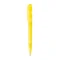 Оптом Ручка из переработанного полупрозрачного пластика GRS XD Collection Devin, желтая для нанесения логотипа или надписи Ручка из переработанного полупрозрачного пластика GRS XD Collection Devin, желтая фото